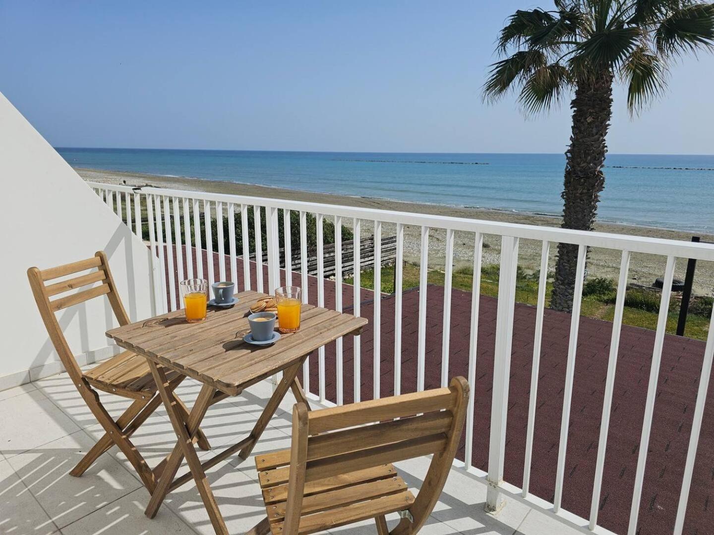 Ammos Beachfront Villa Paradise ラルナカ エクステリア 写真